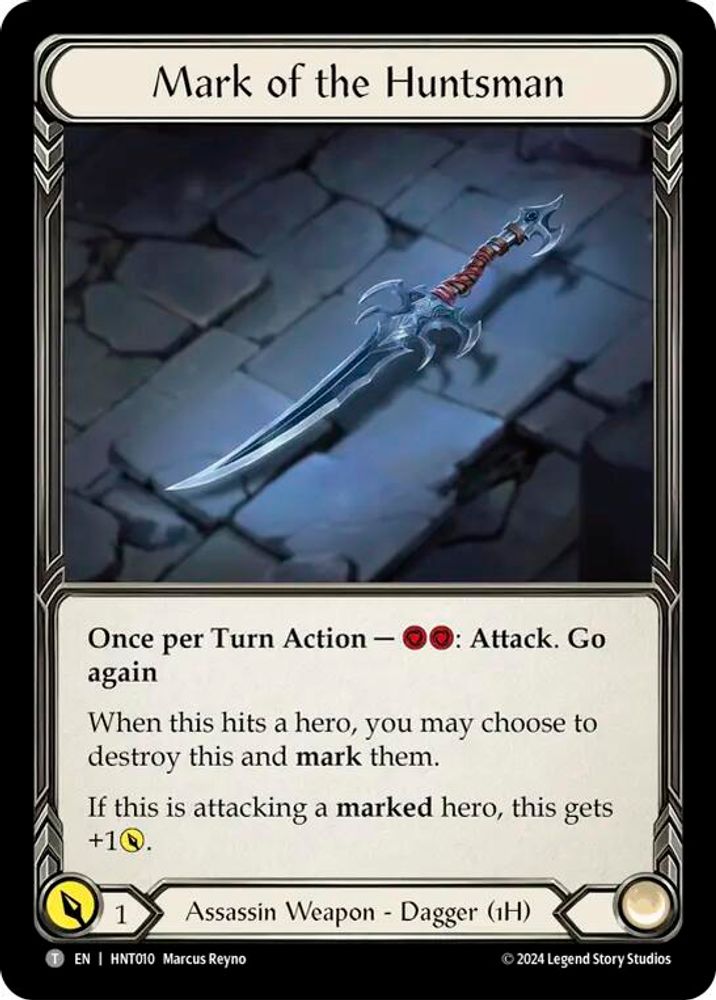Mark of the Huntsman // Obsidian Fire Vein