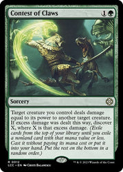 Contest of Claws (Commander: The Lost Caverns of Ixalan) Near Mint