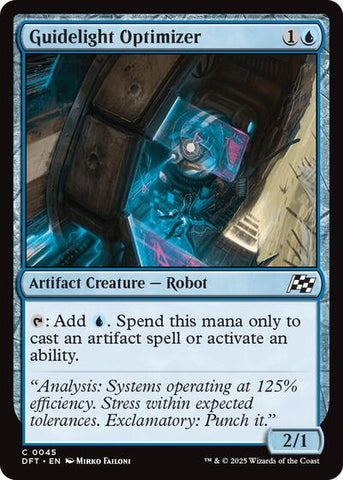 Guidelight Optimizer (Aetherdrift) Near Mint Foil