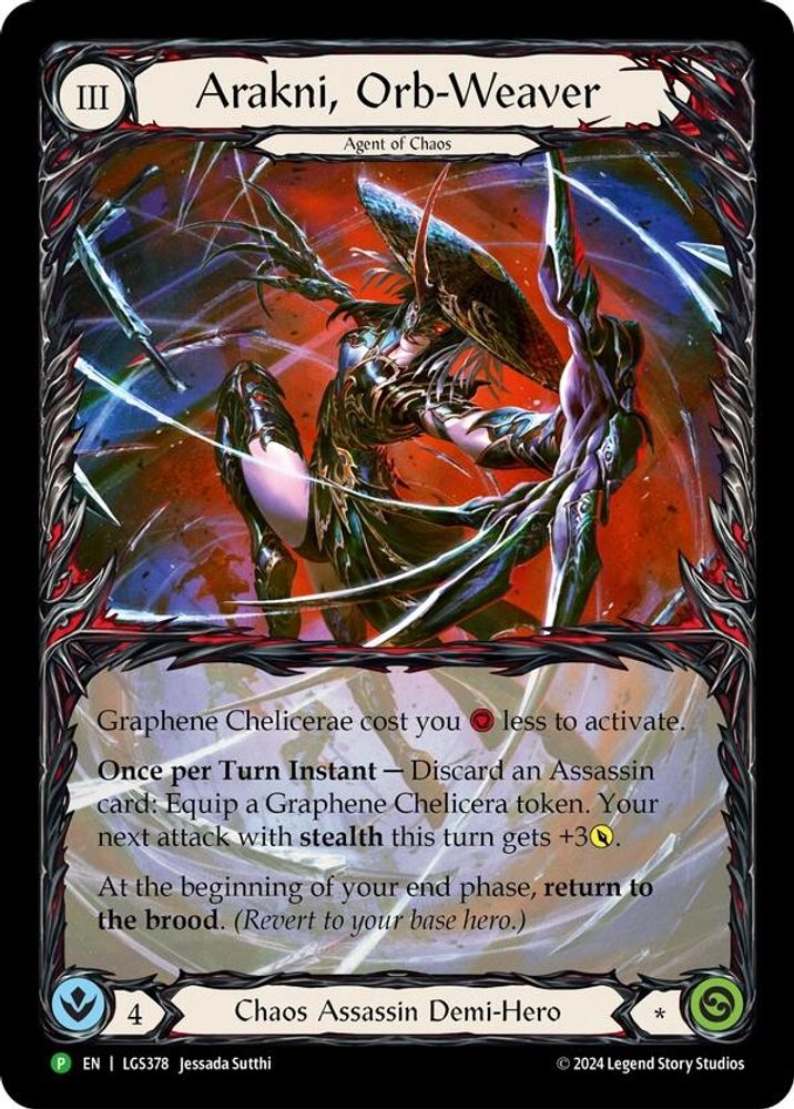 Arakni, Orb-Weaver (Extended Art) - LGS378