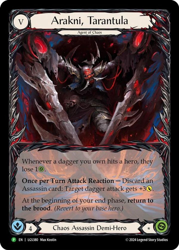 Arakni, Tarantula (Extended Art) - LGS380