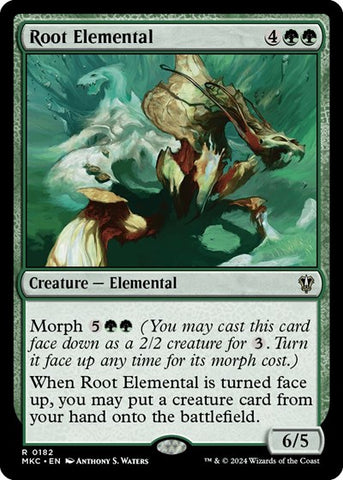 Root Elemental (Commander: Murders at Karlov Manor) Near Mint