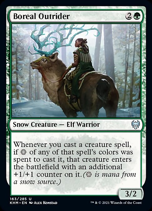 Boreal Outrider (Kaldheim) Near Mint