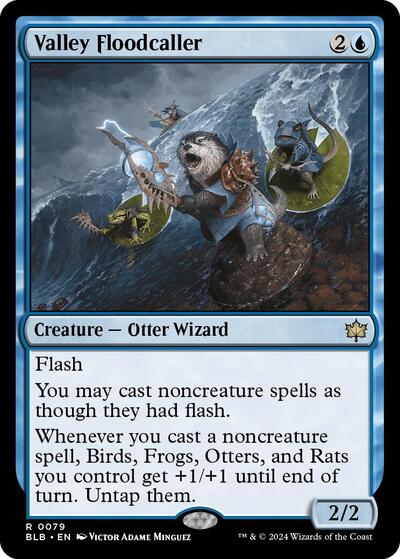 Valley Floodcaller (Bloomburrow) Near Mint Foil