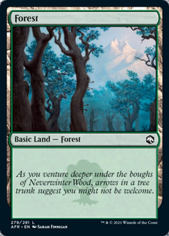 Forest (279) (Adventures in the Forgotten Realms) Near Mint