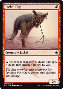 Jackal Pup (Masters 25) Near Mint