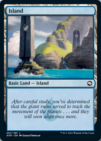 Island (267) (Adventures in the Forgotten Realms) Near Mint