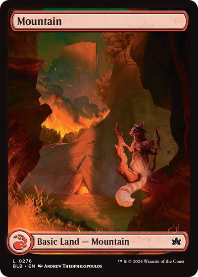 Mountain (0276) (Bloomburrow) Near Mint Foil
