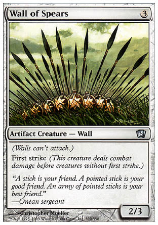 Wall of Spears (8th Edition) Near Mint