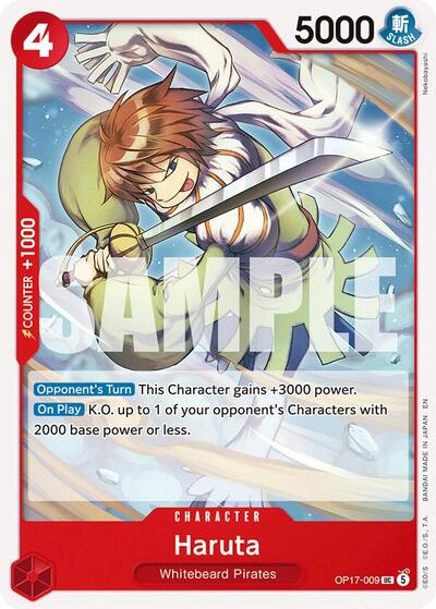 Haruta (The World's Strongest Warriors) Near Mint