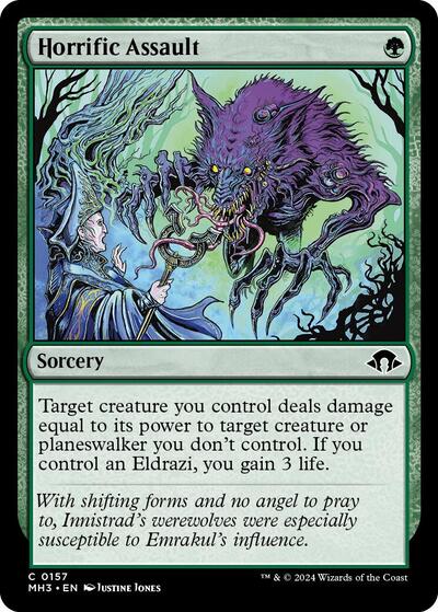 Horrific Assault (Modern Horizons 3) Near Mint Foil