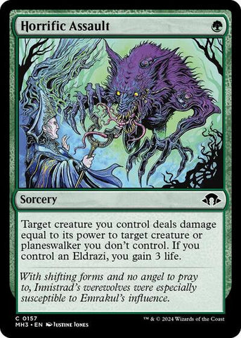 Horrific Assault (Modern Horizons 3) Near Mint Foil