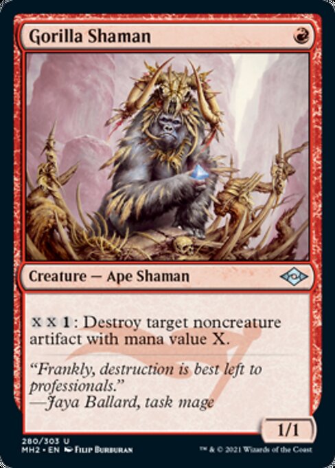 Gorilla Shaman (Modern Horizons 2) Near Mint Foil