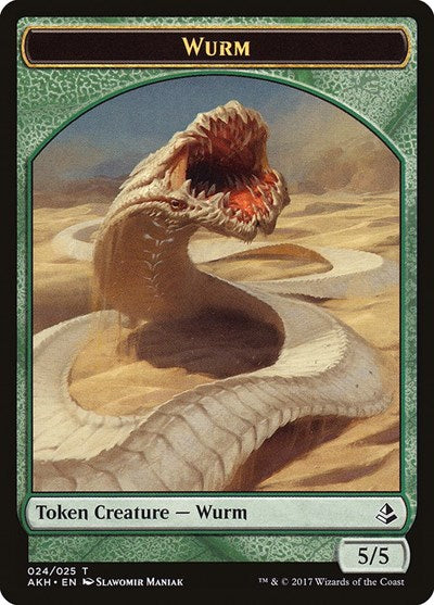 Wurm Token (Amonkhet) Near Mint