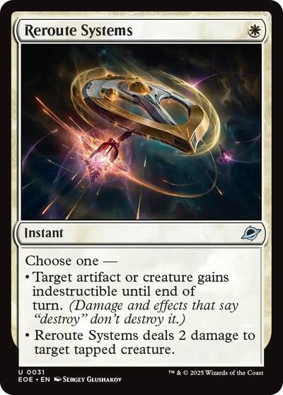 Reroute Systems (Edge of Eternities) Near Mint Foil