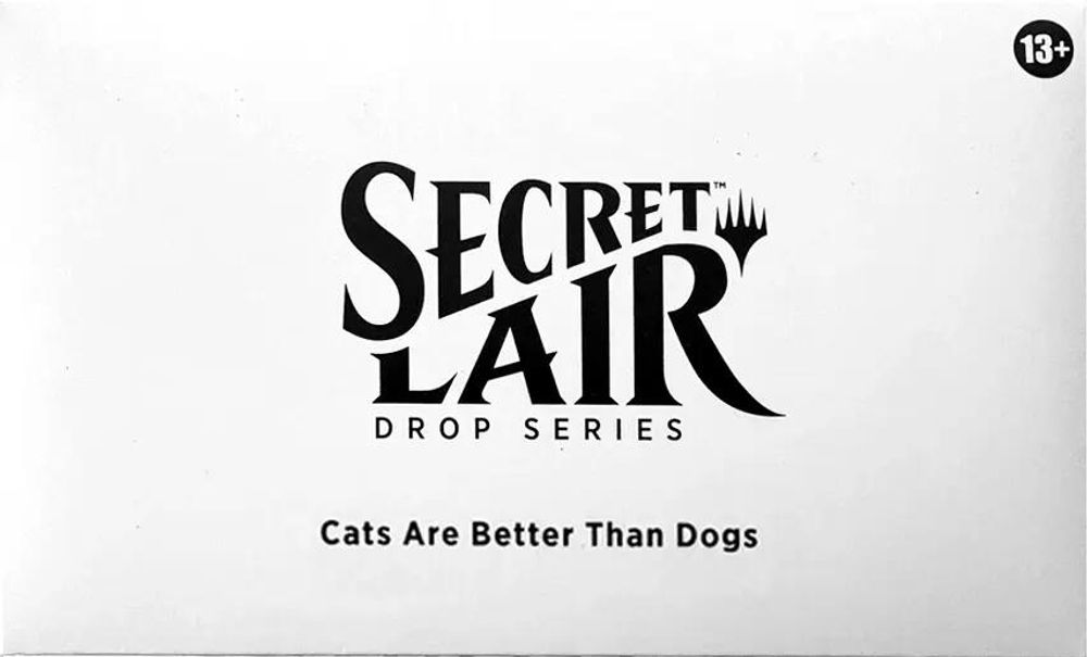 Secret Lair Drop: Cats Are Better Than Dogs - Non-Foil Edition
