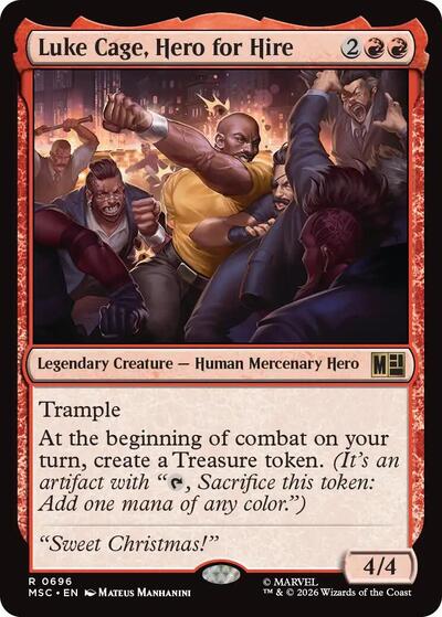 Luke Cage, Hero for Hire (Commander: Marvel Super Heroes) Near Mint