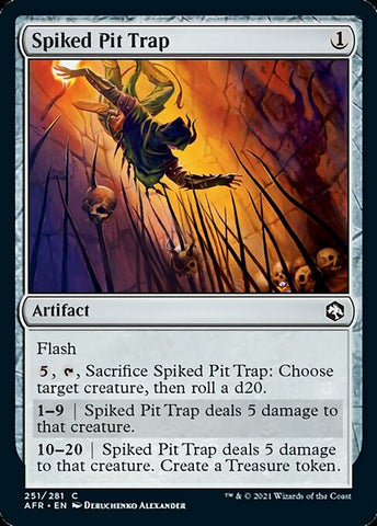 Spiked Pit Trap (Adventures in the Forgotten Realms) Near Mint