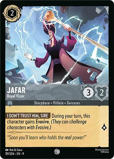 Jafar - Royal Vizier (Fabled) Near Mint Cold Foil