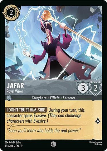 Jafar - Royal Vizier (Fabled) Near Mint Cold Foil