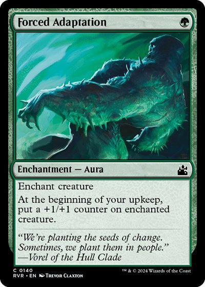 Forced Adaptation (Ravnica Remastered) Near Mint Foil
