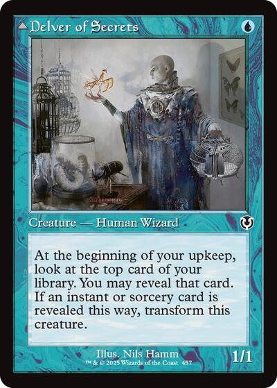 Delver of Secrets (Retro Frame) (Innistrad Remastered) Near Mint