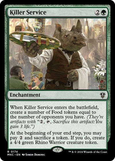 Killer Service (Commander: Murders at Karlov Manor) Near Mint