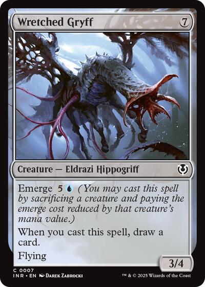Wretched Gryff (Innistrad Remastered) Light Play Foil