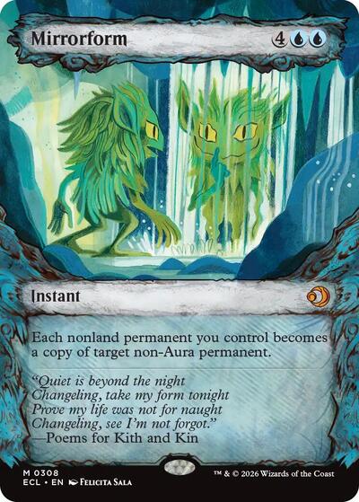 Mirrorform (Showcase) (Lorwyn Eclipsed) Near Mint