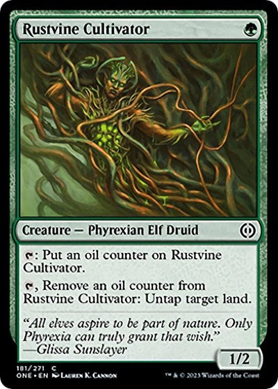 Rustvine Cultivator (Phyrexia: All Will Be One) Near Mint