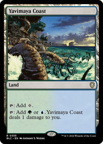 Yavimaya Coast (Commander: Bloomburrow) Near Mint