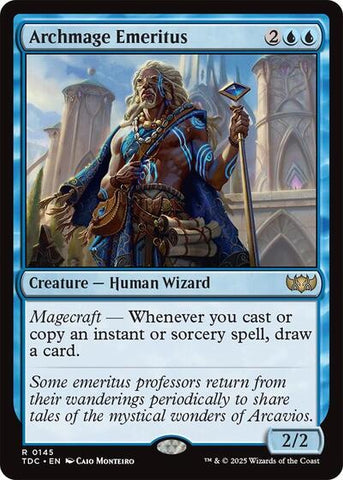 Archmage Emeritus (Commander: Tarkir: Dragonstorm) Near Mint