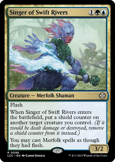 Singer of Swift Rivers (Commander: The Lost Caverns of Ixalan) Near Mint