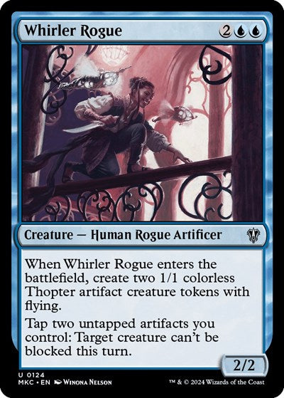Whirler Rogue (Commander: Murders at Karlov Manor) Near Mint