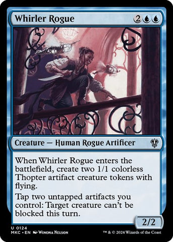 Whirler Rogue (Commander: Murders at Karlov Manor) Near Mint