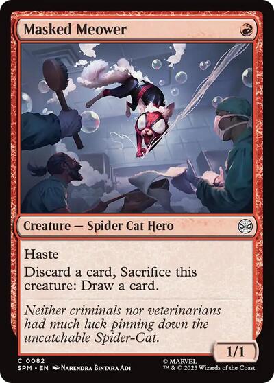 Masked Meower (Marvel's Spider-Man) Near Mint Foil