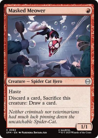 Masked Meower (Marvel's Spider-Man) Near Mint Foil