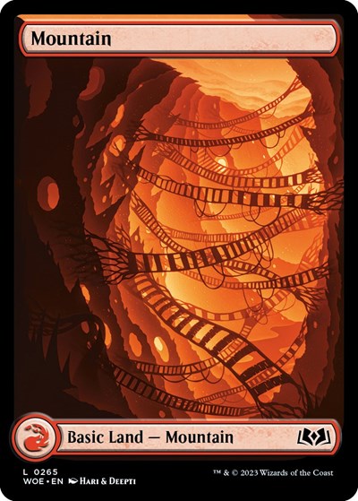 Mountain (0265) (Wilds of Eldraine) Near Mint