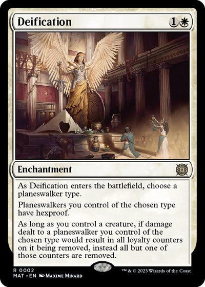 Deification (March of the Machine: The Aftermath) Near Mint Foil