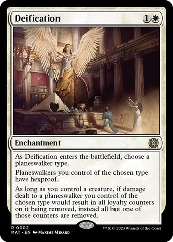 Deification (March of the Machine: The Aftermath) Near Mint Foil
