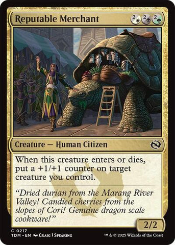 Reputable Merchant (Tarkir: Dragonstorm) Near Mint
