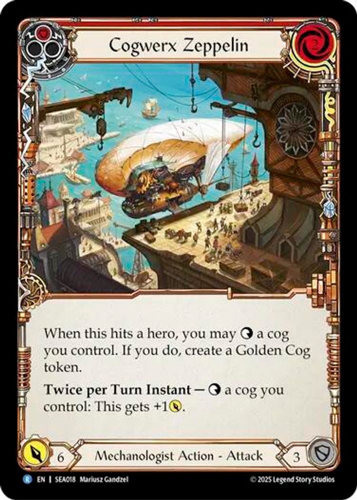 Cogwerx Zeppelin (Red)