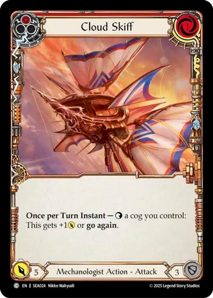 Cloud Skiff (Red)