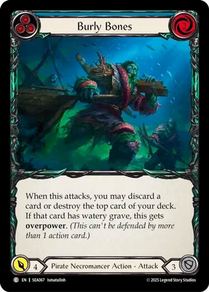 Burly Bones (Blue)