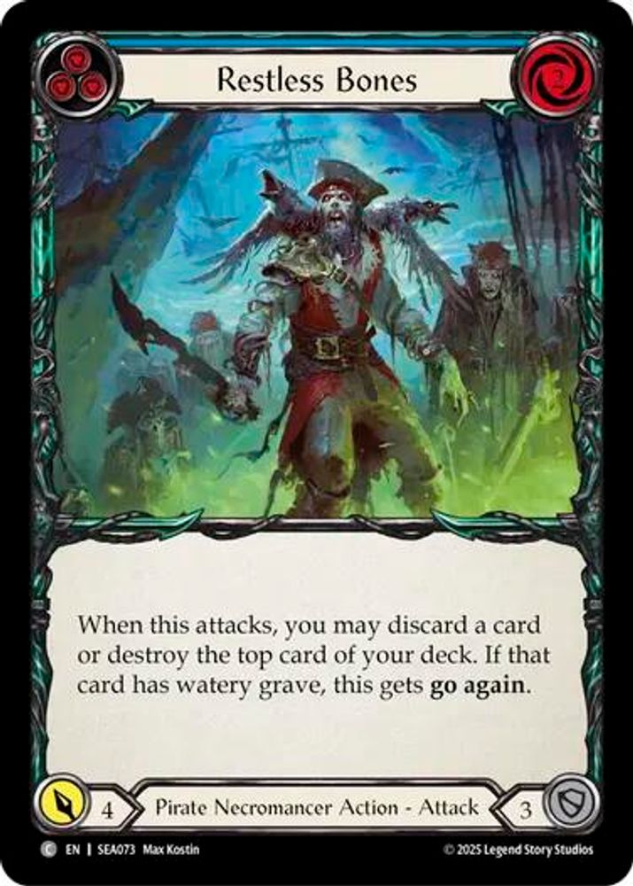 Restless Bones (Blue)