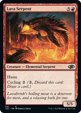 Lava Serpent (Jumpstart 2022) Near Mint