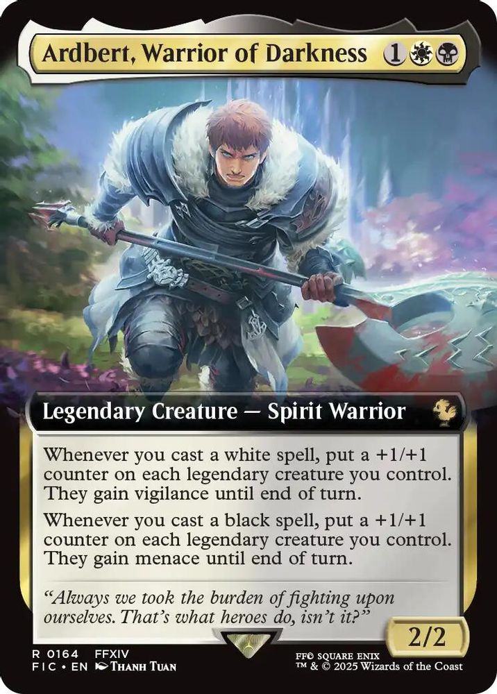 Ardbert, Warrior of Darkness (Extended Art)