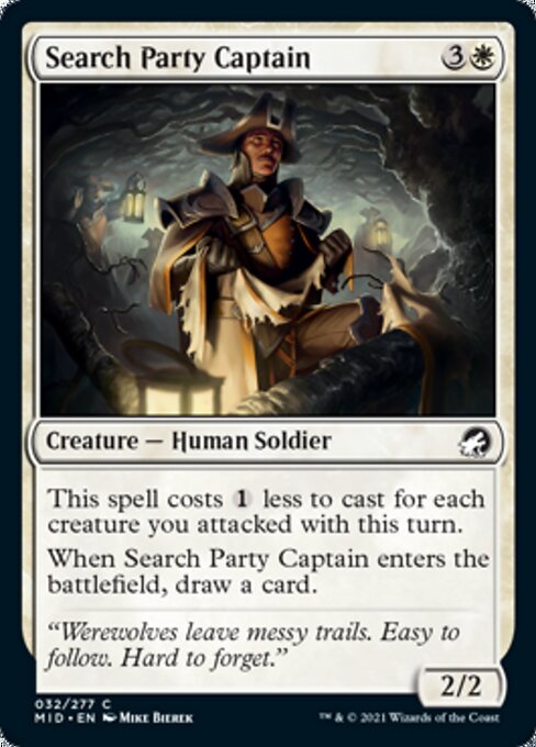 Search Party Captain (Innistrad: Midnight Hunt) Near Mint