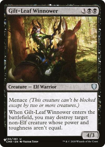 Gilt-Leaf Winnower (The List) Near Mint