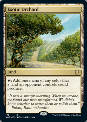 Exotic Orchard (Commander 2021 Crimson Vow) Near Mint
